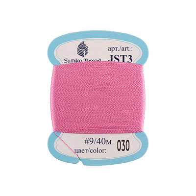 Нити для вышивания "SumikoThread" JST3 9 100% шелк 40 м, №030 розовый от магазина Маленькая-иголка