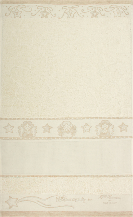 Махровое полотенце ANGELI со вставками канвы Aida 14 (Арт. CU4730) от магазина Маленькая-иголка