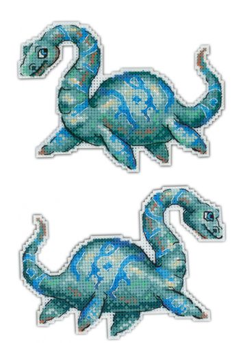 Набор для вышивания Р-301 «Динозавры. Плезиозавр» от магазина Маленькая-иголка