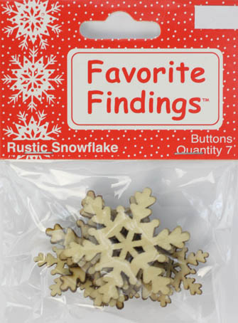 Декоративные элементы "Favorite Findings" "Снежинки" от магазина Маленькая-иголка