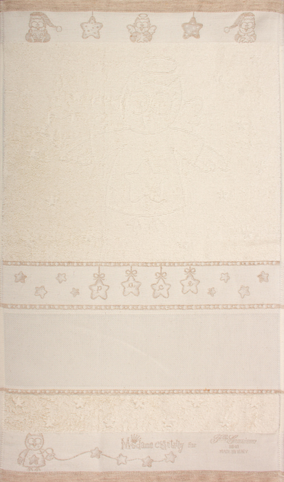 Махровое полотенце GUFI DI NATALE со вставками канвы Aida 14 (Арт. CU4739) от магазина Маленькая-иголка