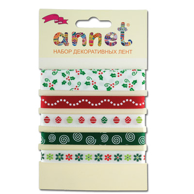 "Annet" Набор лент RCS 011 т.зеленый