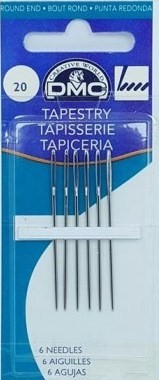 Иглы гобеленовые №20 DMC Tapestry 1767/5 магазин Маленькая-иголка