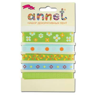 "Annet" Набор лент RCS 005 св.зеленый