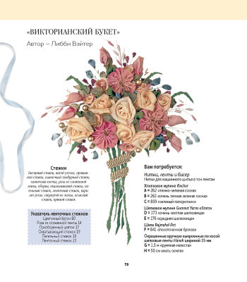 Книга "Вышиваем шелковыми лентами. Пособие для начинающих" от магазина Маленькая-иголка